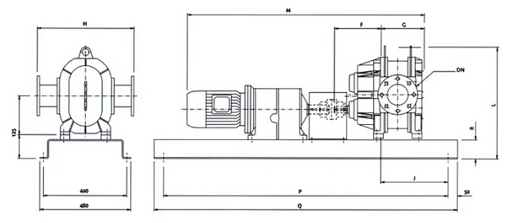 Albin凸輪轉子泵MG35.jpg Albin凸輪轉子泵 MG35結構圖